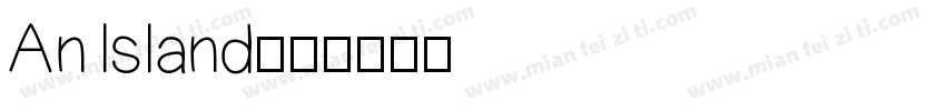 An Island字体转换